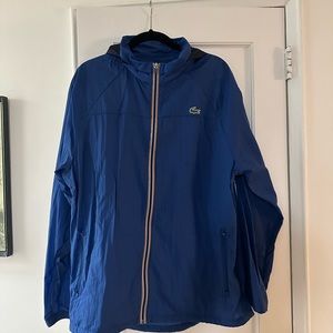 Lacoste 3x rain coat // wind breaker